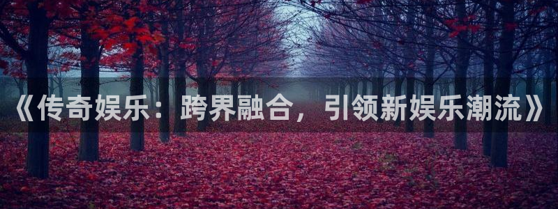 万事娱乐体育注册平台：《传奇娱乐：跨界融合，引领新娱乐潮流》